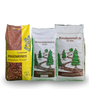 Rindenmulch & Pinienrinde
